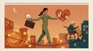 Caregiver e lavoro, la doppia sfida: tra assistenza e stipendio, ogni giorno è una corsa